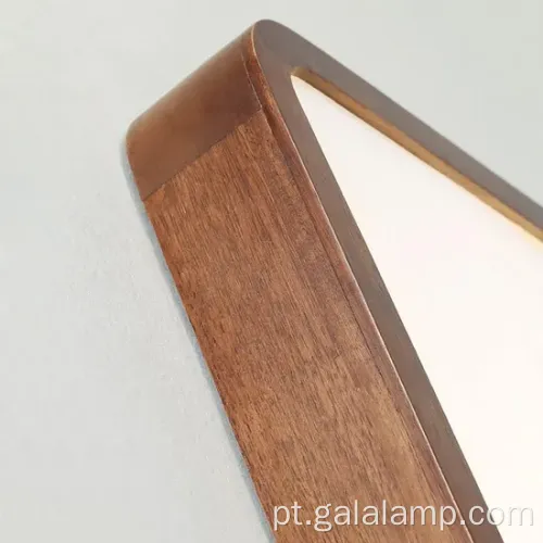 Luz de teto LED minimalista moderno para casas contemporâneas
